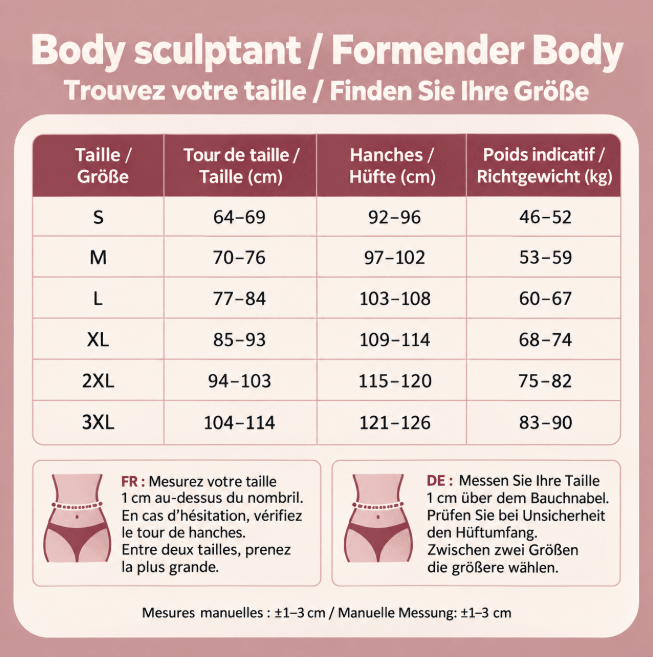 MyVitaria™ Body modellante senza cuciture